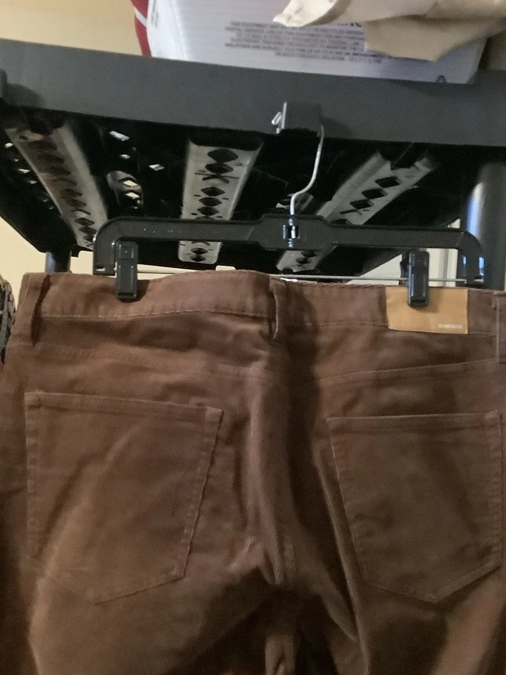 Bonobos Men's Dark Brown Corduroy Pants